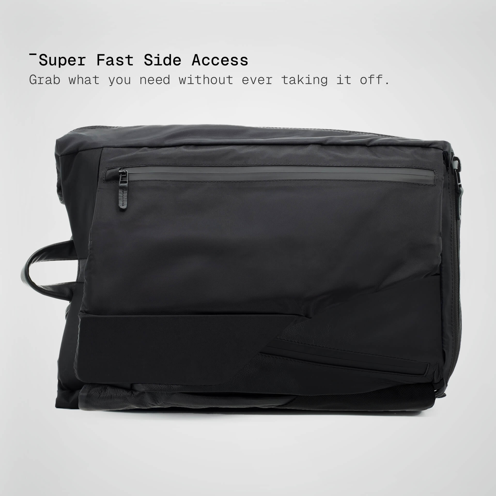 LEATHER ANTI-THEFT SPEED BACKPACK - Image 17