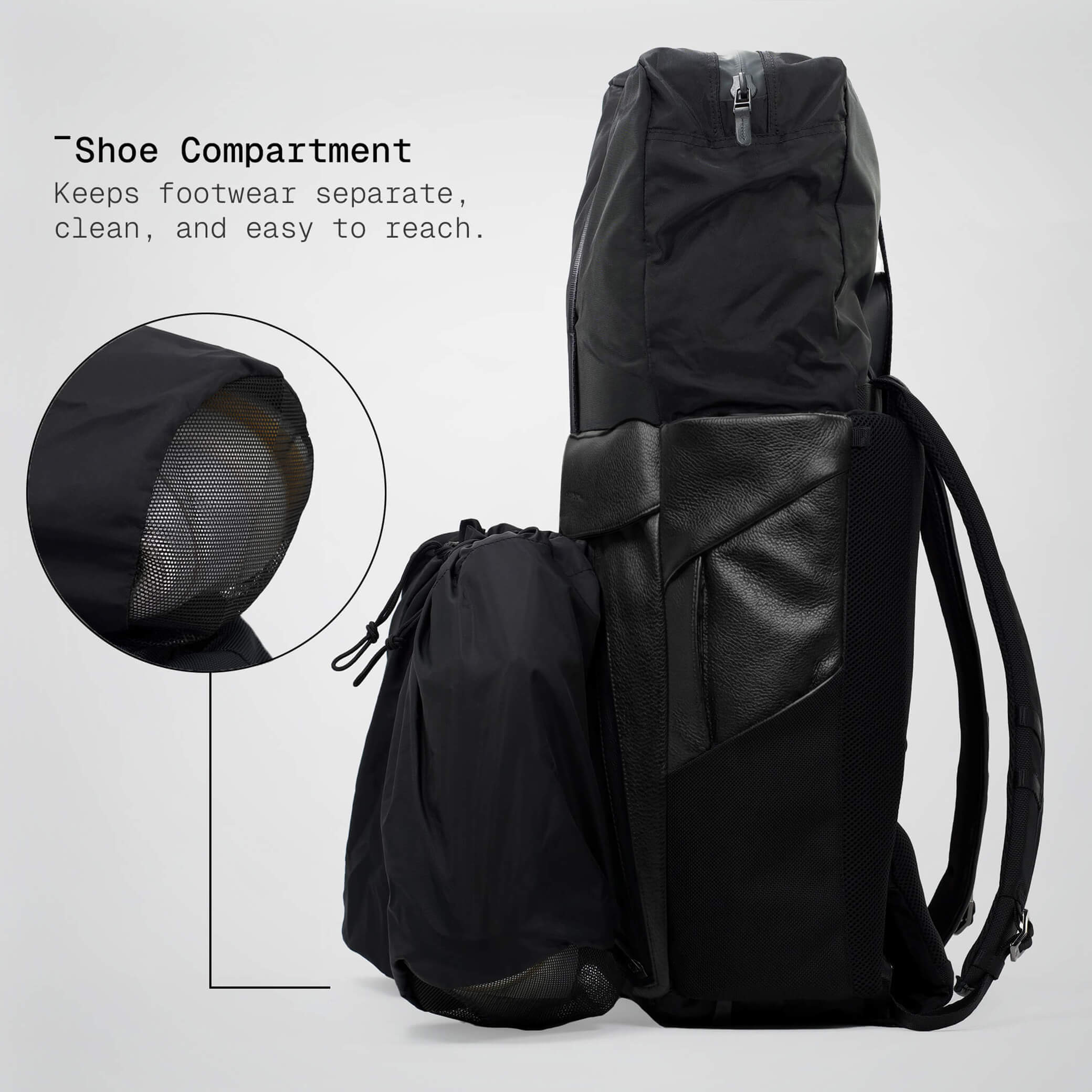 LEATHER ANTI-THEFT SPEED BACKPACK - Image 41
