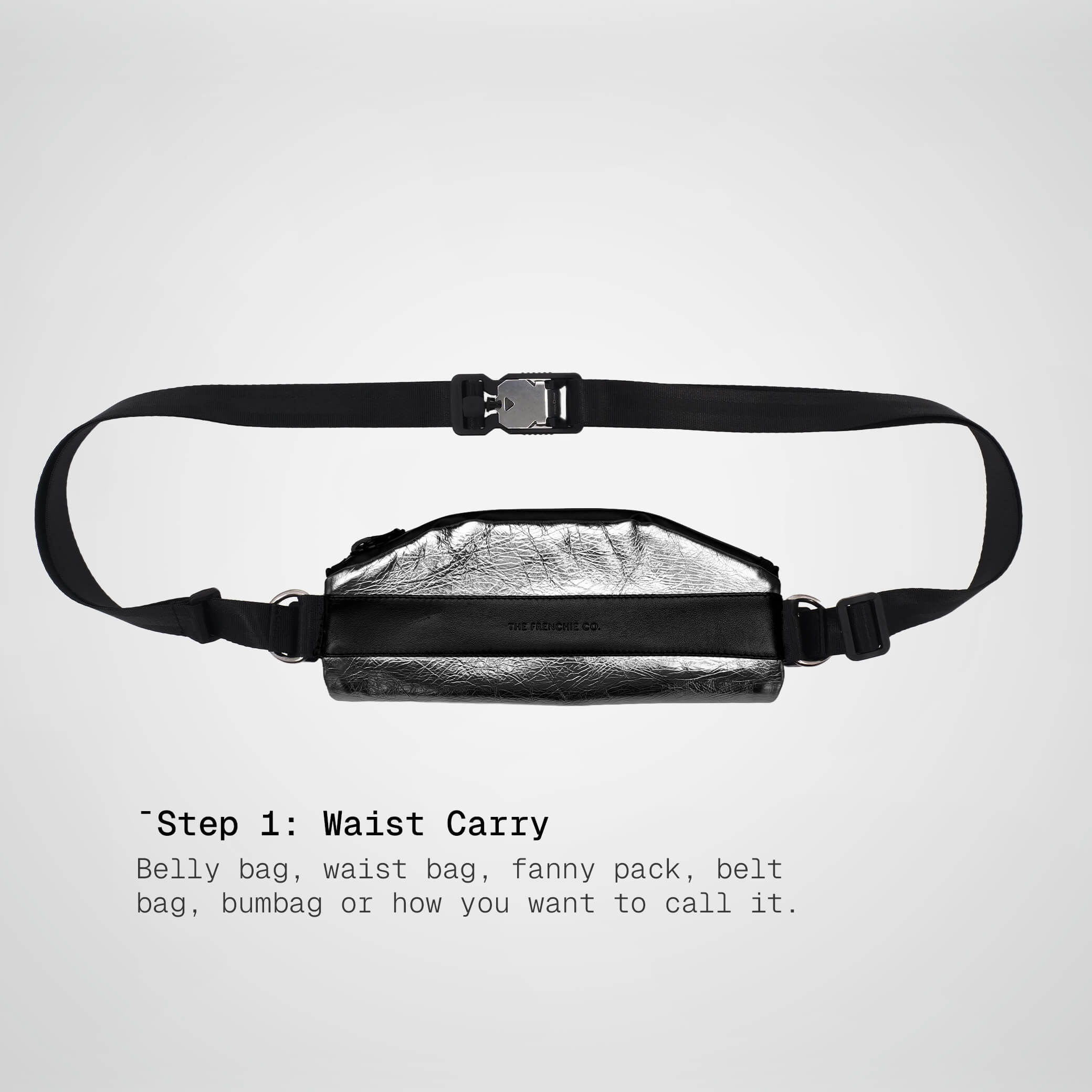 Silver Mini 3 in 1 Sling/Backpack - Limited Edition 30 units - Image 4